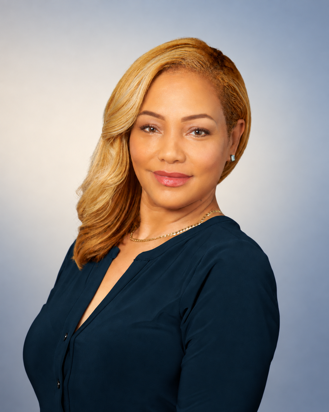 Portrait of Charon Collier, MS, founder and host of The Good Death Experience
